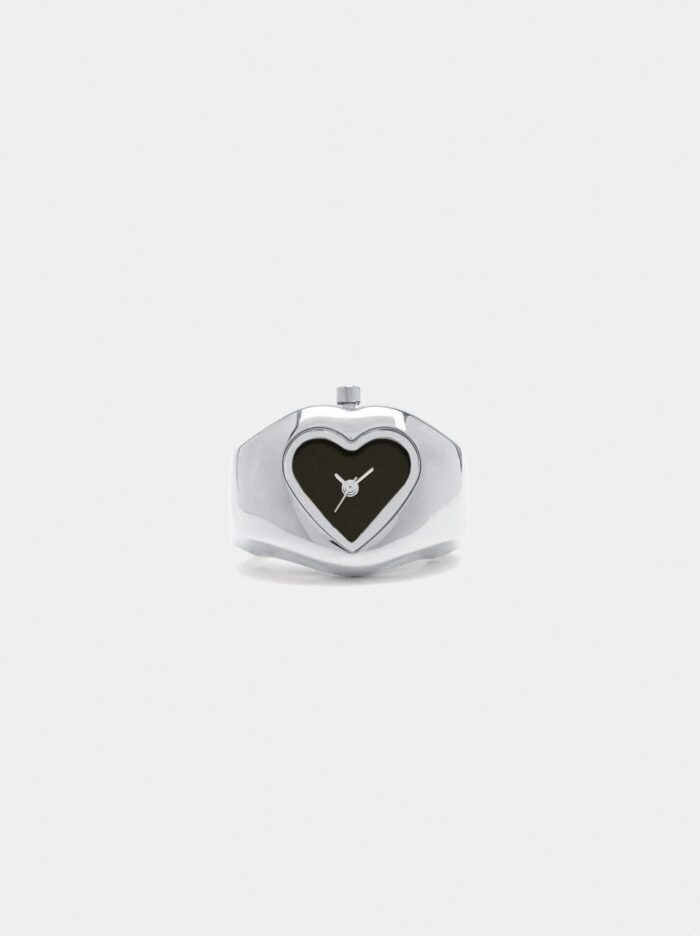 3df79e9e-0489-40be-aef6-5bca35c379b7 Portugal Parfois Brand Ring Type Watch With Stainless Steel Strap - Image 1