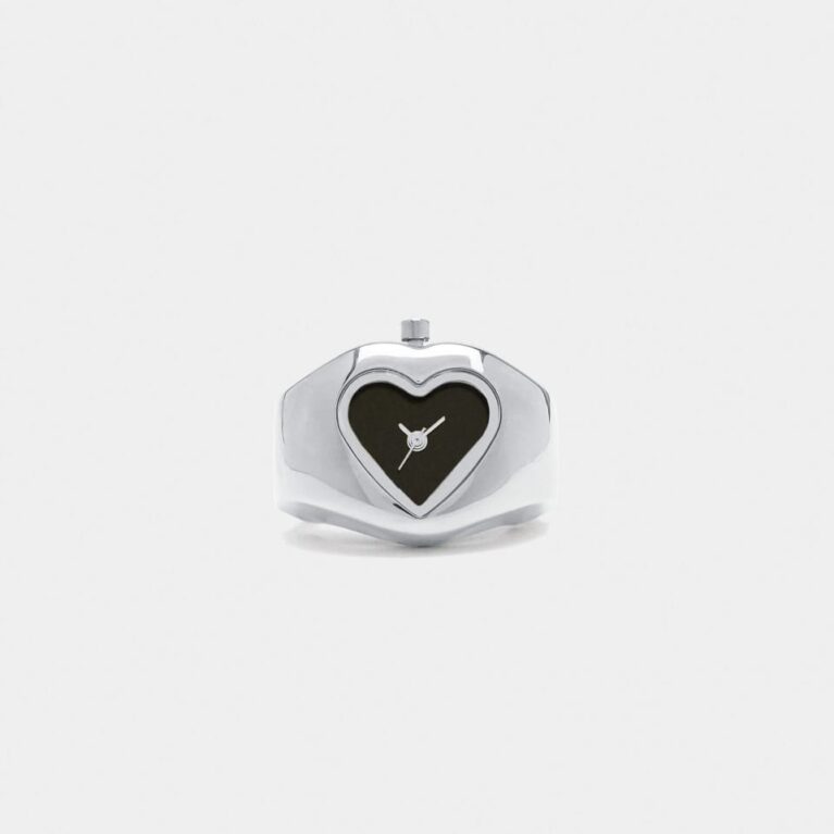 Portugal Parfois Brand Ring Type Watch With Stainless Steel Strap
