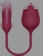 Rose Tongue Vibrator With Thrusting Vibrator Sex Toys