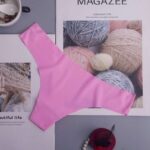 fancy ice-silk seamless women thong - Image 3