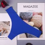 fancy ice-silk seamless women thong - Image 2