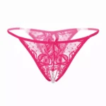 Open Crotch Transparent Thong G-String Panties - Image 2