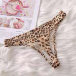 Leopard Thong Women Sexy Panties Seamless Thong - Image 2