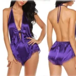 hollow lace one-piece sexy Bodysuits for women - Image 2
