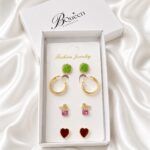 Bqueen Brand Fashion 4 Pcs Earring Set - Image 2