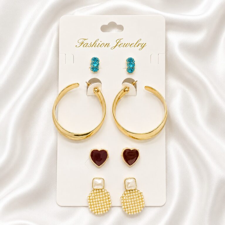 Bqueen Brand Fashion 4 Pcs Earring Set