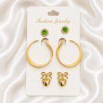 Bqueen Brand Fashion 3 Pcs Earring Set