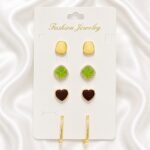 Bqueen Brand Fashion 4 Pcs Earring Set