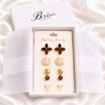 Bqueen Brand Fashion 4 Pcs Earring Set - Image 2
