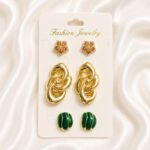 Bqueen Brand Fashion 4 Pcs Earring Set