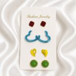 Bqueen Brand Fashion 4 Pcs Earring Set