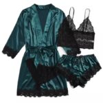 Wedding Night Dress Robe With Belt 4pcs set - Image 5