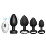 Butt Plug Prostate Massager Wireless Remote Control set