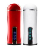 Mens enhance silicon vibrate masturbation Cup with Voice - Image 3