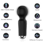 Mini Body Massager Wand Vibrator 20 Frequency - Image 2