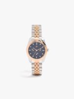 Portugal Parfois Brand Two Tone Watch With Stainless Steel Strap Bracelet