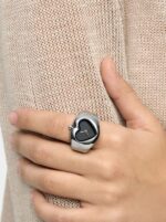 Portugal Parfois Brand Ring Type Watch With Stainless Steel Strap - Image 2