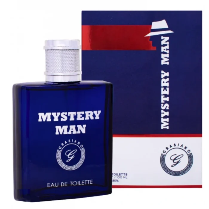 GRASIANO MYSTERY MAN French Perfume Men Luxury Eau de Toilette - 100 ml - Image 1